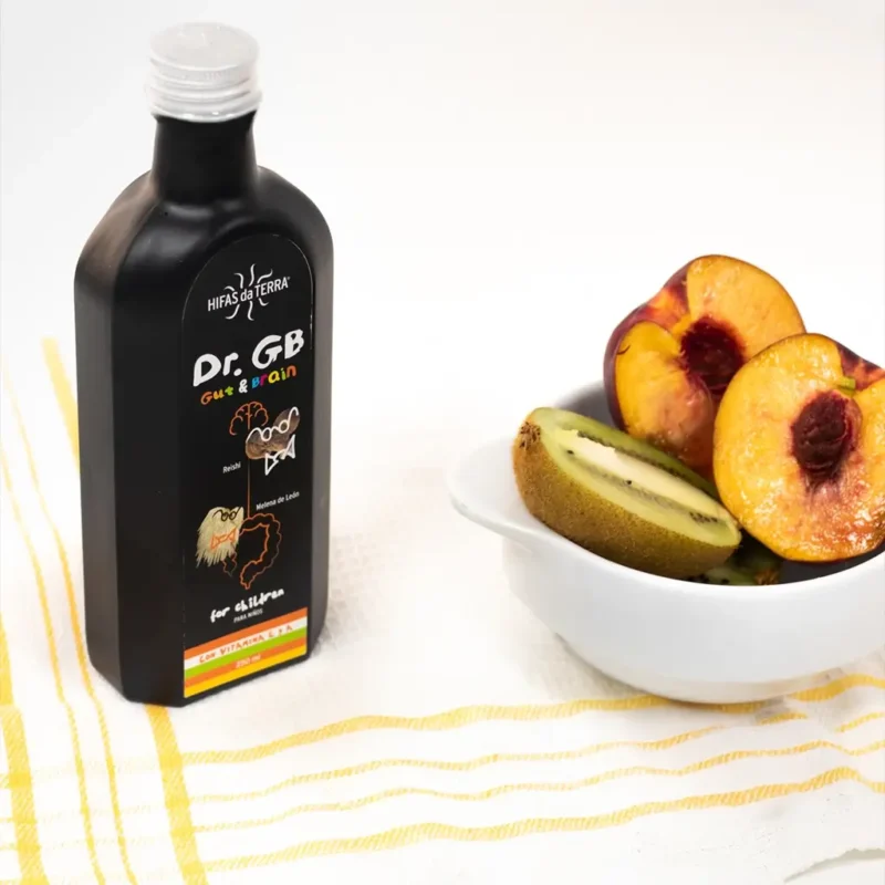 Jarabe Dr. GB (Gut & Brain) con Reishi, Melena de león, Prebióticos y Vitaminas C y A (Botella de 250 ml) - Imagen 9