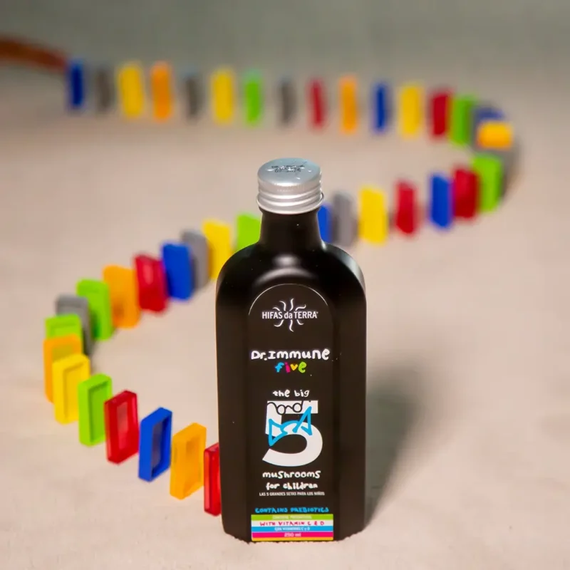 Jarabe Dr. Immune Five para las Defensas con prebióticos y Vitaminas D y C (Botella de 250 ml) - Imagen 7